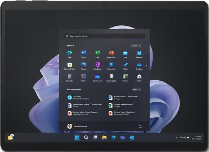 Microsoft  Surface Pro 9 - Intel Core i5-1235U 2.5GHz - 256GB - Graphite - WiFi - 8GB RAM - 13 Inch - Excellent