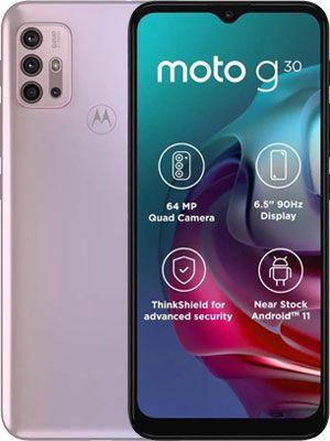 Motorola  Moto G30 - 128GB - Pastel Sky - Dual Sim - 4GB RAM - Good