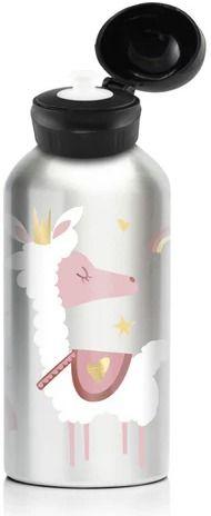 My Family Kids Brand My Family 400ml Stainless Steel Drink Bottle - Llama - Brand New
