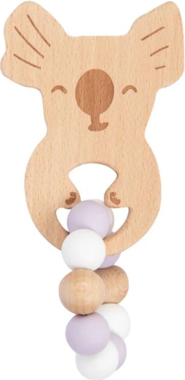 My Little Giggles Koko Koala Ring Teether - Lavender Fog - Brand New