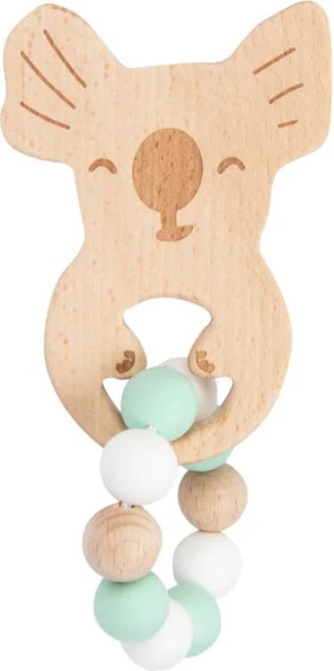 My Little Giggles Koko Koala Ring Teether - Mint - Brand New