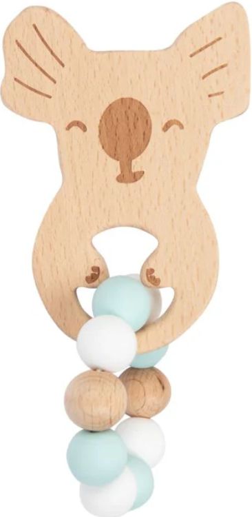 My Little Giggles Koko Koala Ring Teether - Seagrass - Brand New