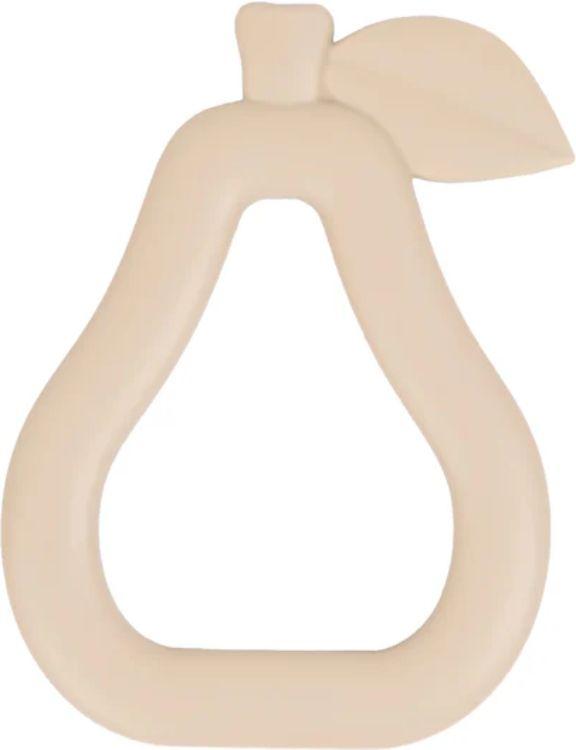 My Little Giggles  Silicone Pear Teether - Oatmeal - Over Stock