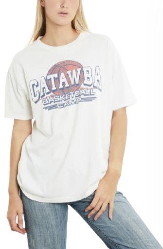 Nike  Catawba Basketball Camp Tee M - White - Excellent