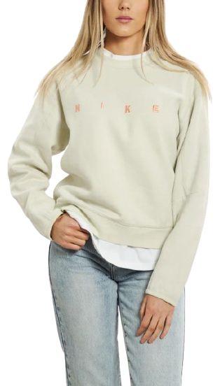 Nike  Embroidered Sweatshirt XS - Cream - Excellent