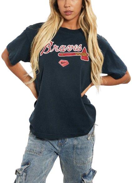 Nike  MLB Atlanta Braves Tee XS - Blue - Excellent