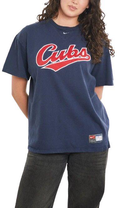 Nike  MLB Chicago Cubs Tee M - Blue - Excellent