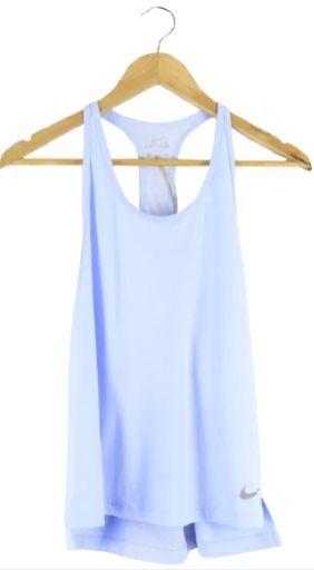 Nike  Women Singlet S - Blue - Excellent