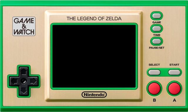 Nintendo Game & Watch: The Legend of Zelda Gaming Console in Green