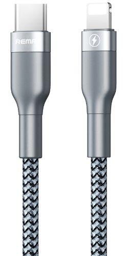 Remax  Phone Cable Type-C To Lightning 18W (1M)  - Silver - Brand New