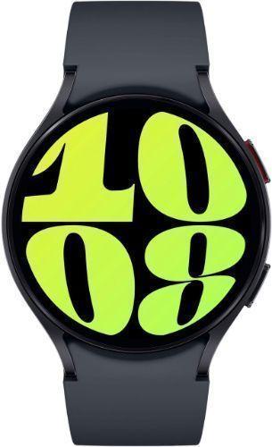 Samsung  Galaxy Watch6 - 16GB - Bluetooth - 44mm - Graphite - Aluminum - Black - Sports Band - Fluoroelastomer - Good