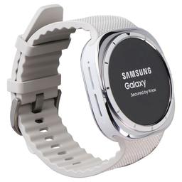 Galaxy Watch Ultra - 32GB - 47mm - Titanium White Titanium Case with White Sand Silicone Silicone
