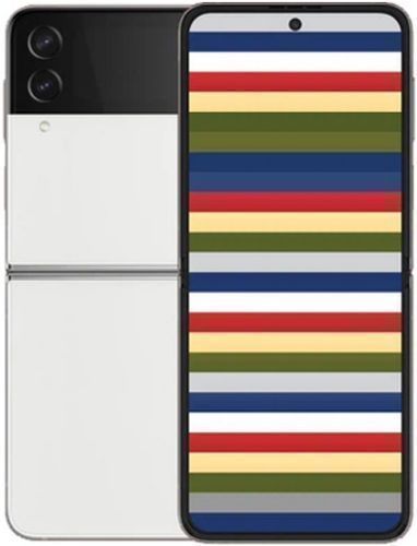 Galaxy Z Flip4 - 256GB - Bespoke Edition (White/Silver)