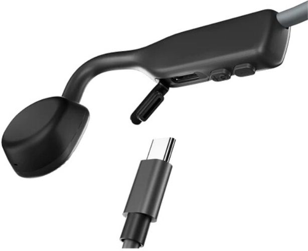 Shokz OpenMove Bone Conduction Sports Headphones - Grey