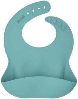 Smoosh Silicone Bib - Teal