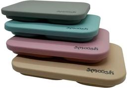 Smoosh Silicone Collapsible Lunch Box - Teal