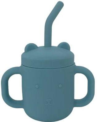 Smoosh  Sippy Cup - Teal - Over Stock
