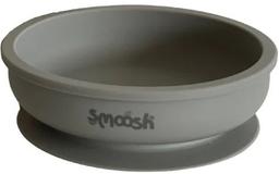 Smoosh Suction Bowl - Grey