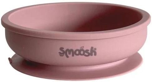 Smoosh  Suction Bowl - Pink - Over Stock