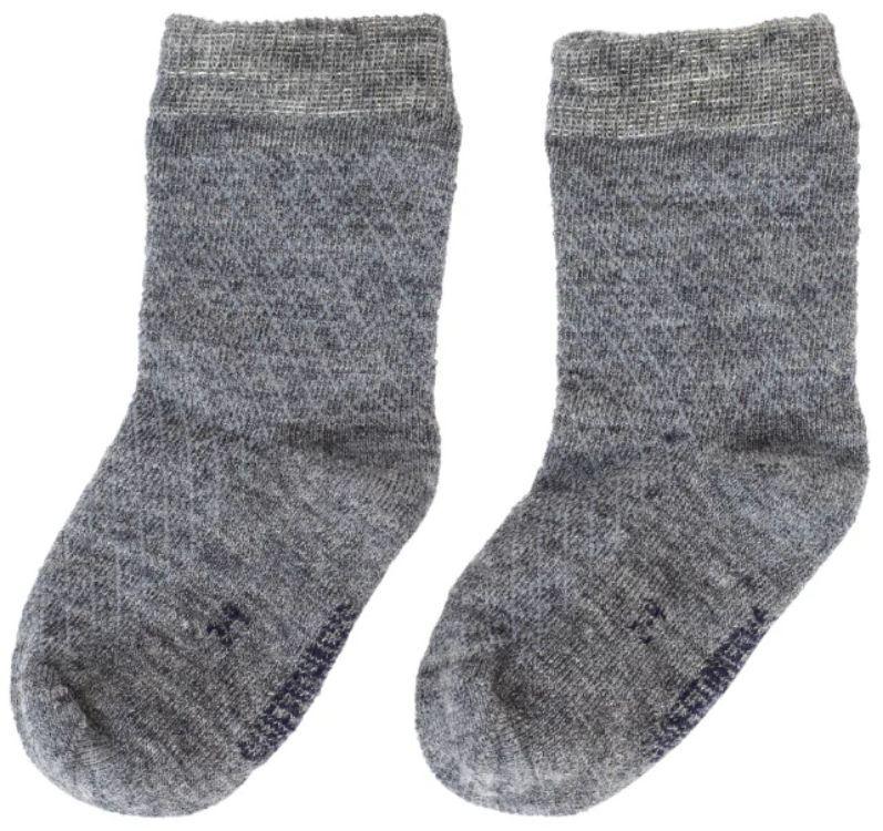 Sweet Cheeks Merino  Baby Merino Adventure Socks - Charcoal - Over Stock - 0-6 Months