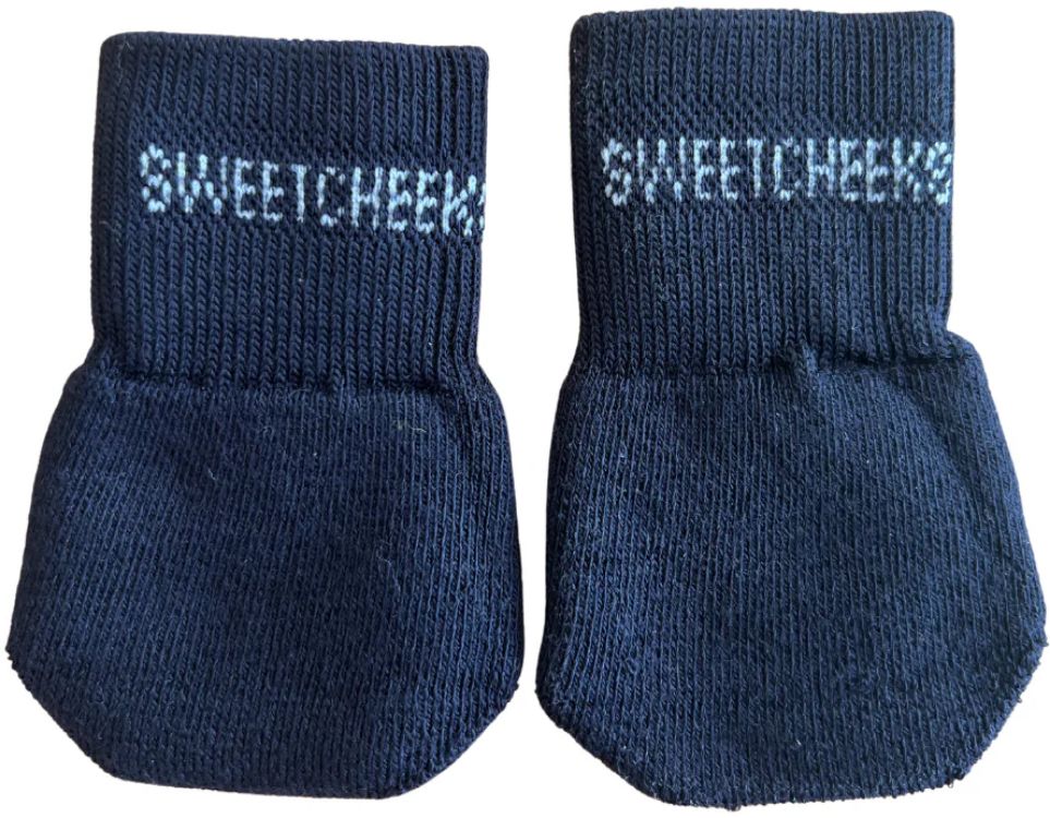 Sweet Cheeks Merino Mountain Merino Mittens - Navy
