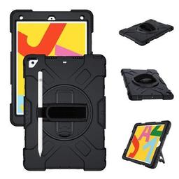 Tough On Rugged Protection iPad Case for iPad 7th/ 8th/ 9th Gen 10.2" - Black