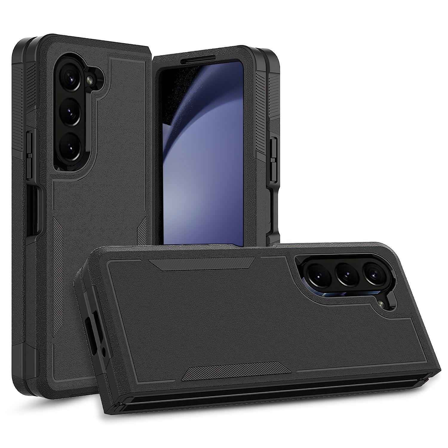 Tough On  Tough Armor Phone Case for Galaxy Z Fold5 (5G) - Black - Brand New