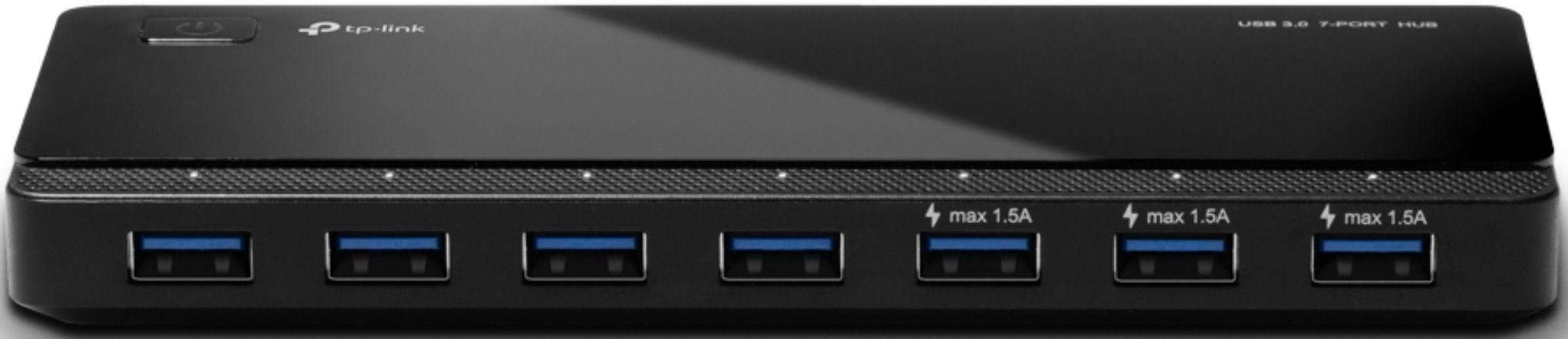 TP-Link  UH700 USB 3.0 7-Port Hub - Black - Brand New