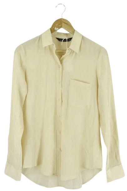 Zara  Blouse S - Cream - Excellent