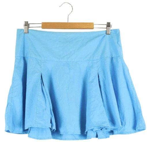 Zara  Casual Skirt L - Blue - Excellent