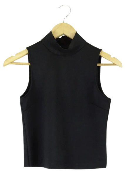 Zara  Cropped Top S - Black - Excellent