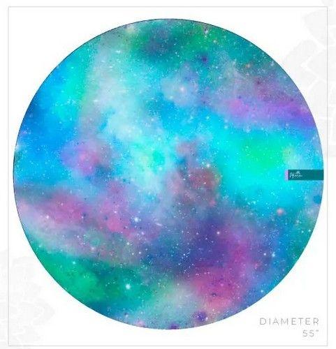 GEMA ROUND BEACH TOWEL unisex Eco-friendly round towel sand free galaxy art inspired from recycled plastic bottles