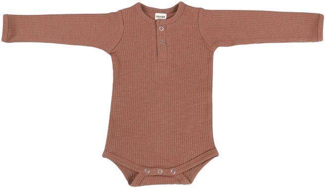 Ponchik Babies + Kids Cotton Rib Baby Bodysuit (0 - 3M)