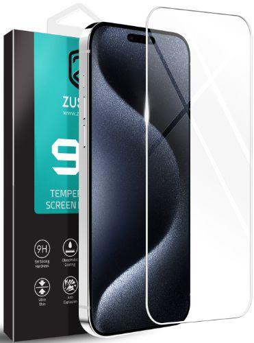 Zuslab Tempered Glass Screen Protector for iPhone 15 Pro Max